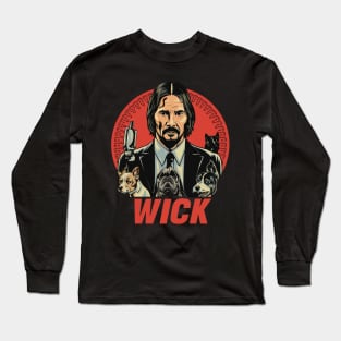 John Wick and dog Long Sleeve T-Shirt